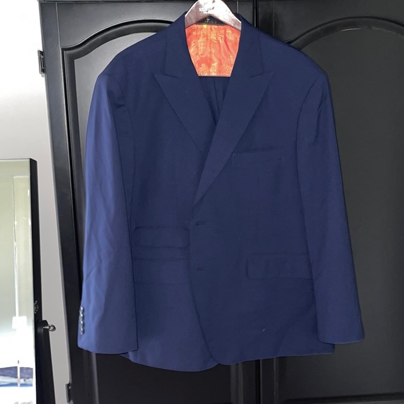 NWOT Navy suit - Picture 1 of 5
